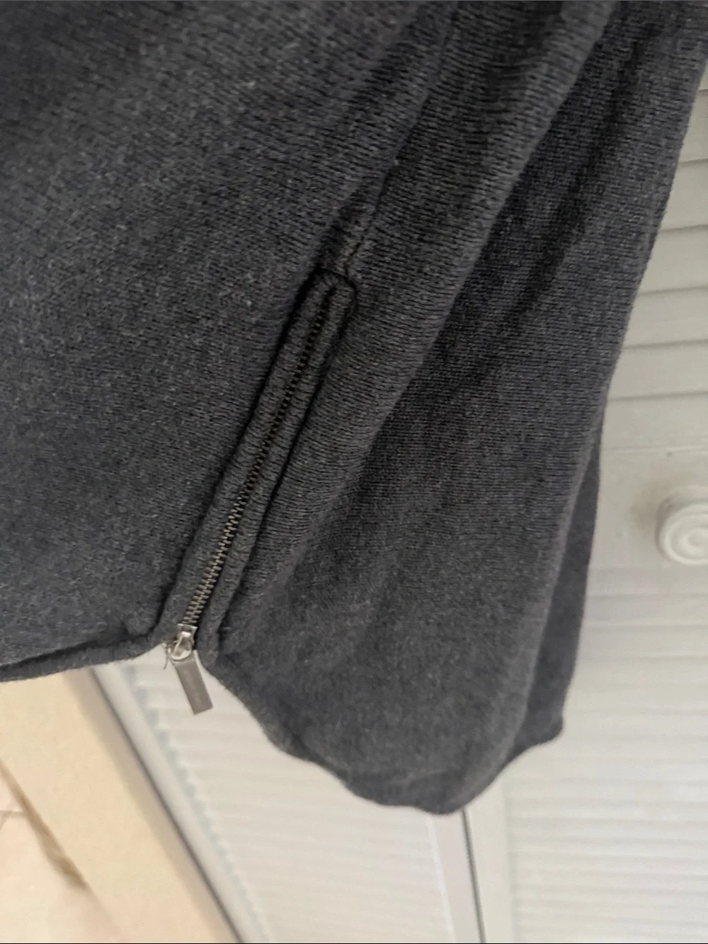 Michael Kors Dark Gray Long Sleeve Crewneck Sweater size large